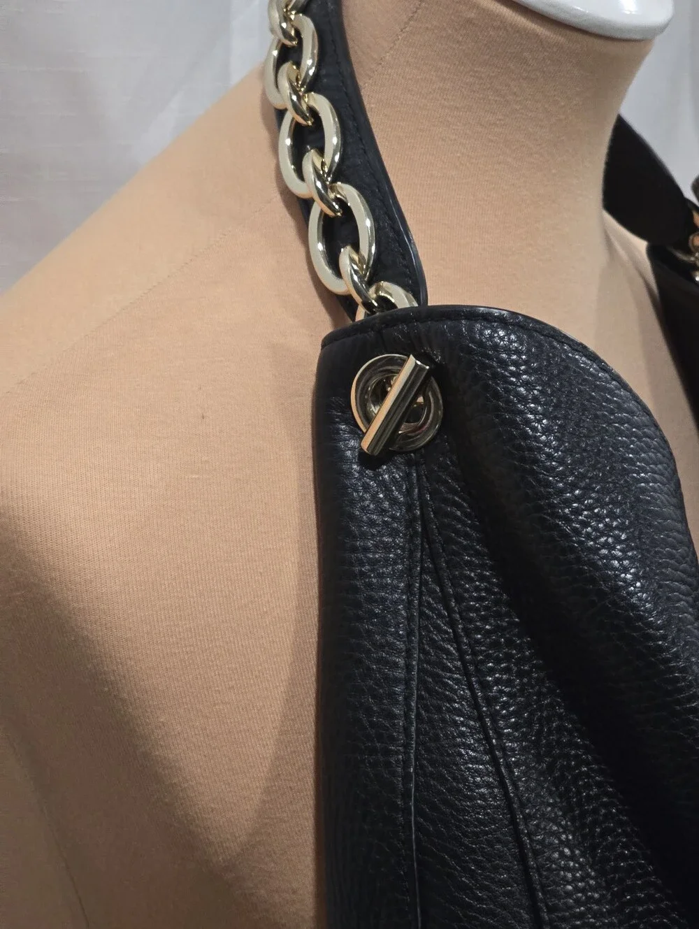 Kate Spade Black Heather Hobo Bag